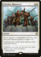 Flawless Maneuver [Phyrexia: All Will Be One Commander] | Good Games Cannington