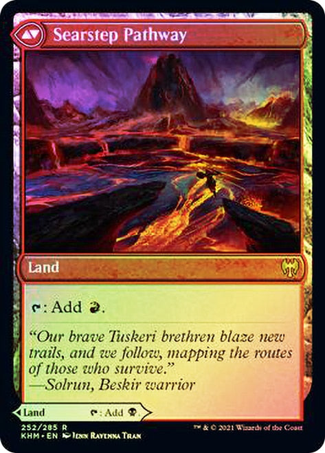 Blightstep Pathway // Searstep Pathway [Kaldheim Prerelease Promos] | Good Games Cannington