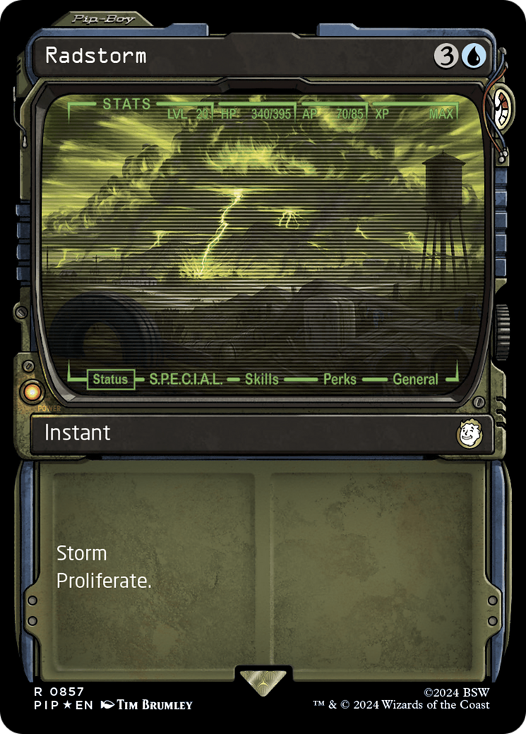 Radstorm (Showcase) (Surge Foil) [Fallout] | Good Games Cannington