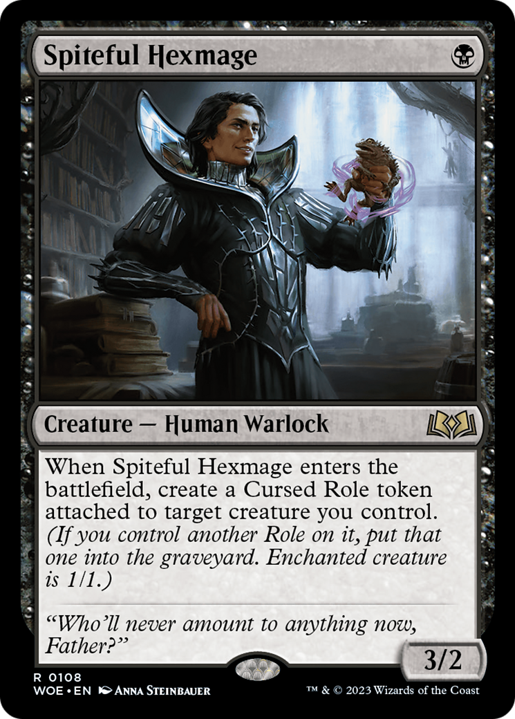 Spiteful Hexmage [Wilds of Eldraine] | Good Games Cannington