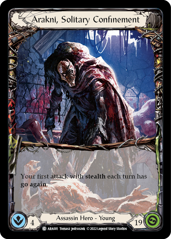 Arakni, Solitary Confinement [ARA001] (Outsiders Arakni Blitz Deck) | Good Games Cannington