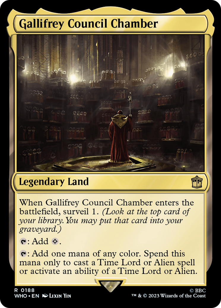 Gallifrey Council Chamber (Extended Art) [Doctor Who] | Good Games Cannington