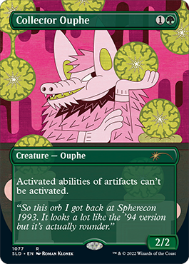 Collector Ouphe (Borderless) [Secret Lair Drop Series] | Good Games Cannington
