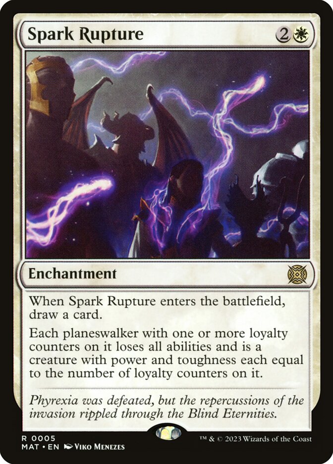 Spark Rupture 5/50 (March of the Machine: The Aftermath)  - Foil | Good Games Cannington