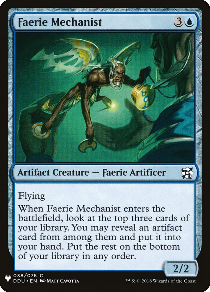 Faerie Mechanist [Mystery Booster] | Good Games Cannington