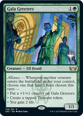 Gala Greeters 148p/161 (Promo Pack: Streets of New Capenna)  - Foil | Good Games Cannington