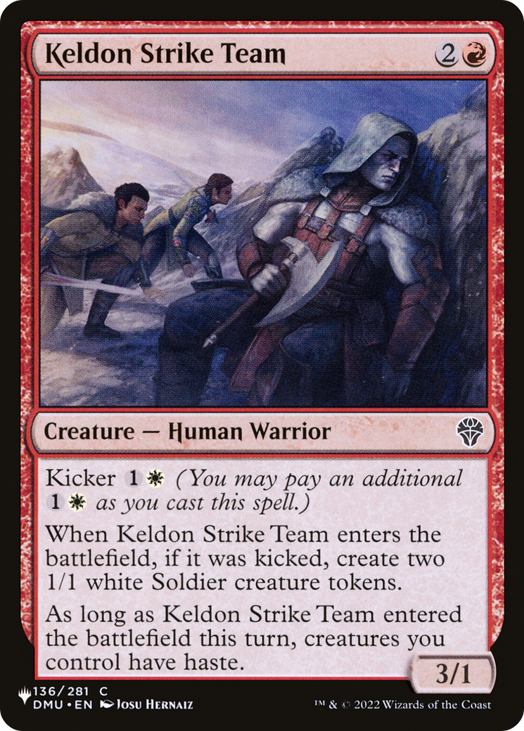 Keldon Strike Team [The List] | Good Games Cannington