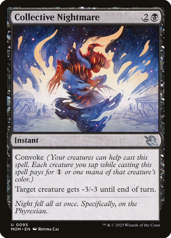Collective Nightmare 95 (March of the Machine)  - Foil | Good Games Cannington