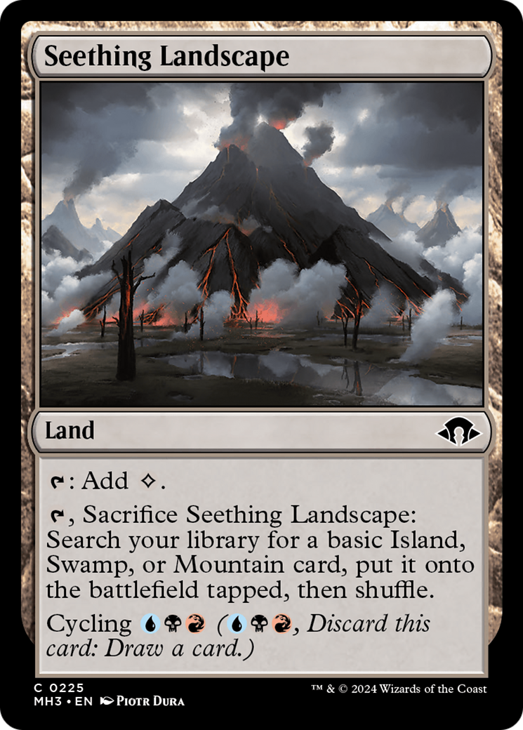 Seething Landscape [Modern Horizons 3] | Good Games Cannington