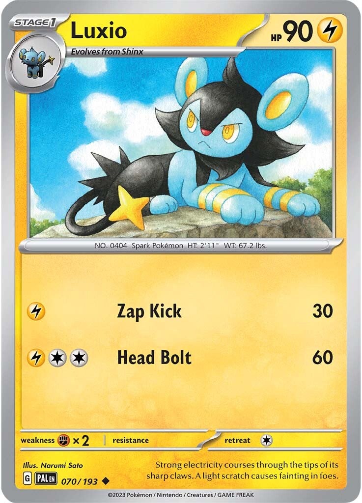 Luxio (070/193) [Scarlet & Violet: Paldea Evolved] | Good Games Cannington