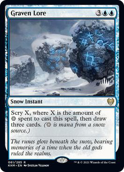 Graven Lore (Promo Pack) [Kaldheim Promos] | Good Games Cannington