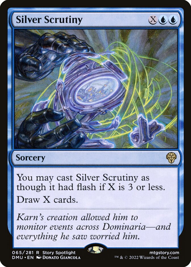 Silver Scrutiny 65 (Dominaria United)  | Good Games Cannington