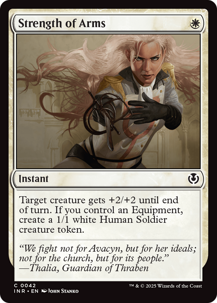 Strength of Arms [Innistrad Remastered] | Good Games Cannington