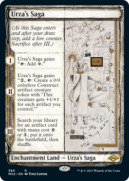 Urza's Saga (Sketch) [Modern Horizons 2] | Good Games Cannington