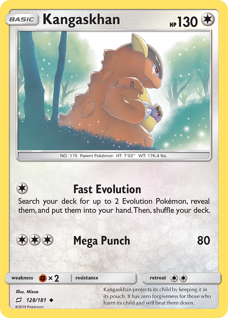 Kangaskhan (128/181) [Sun & Moon: Team Up] | Good Games Cannington