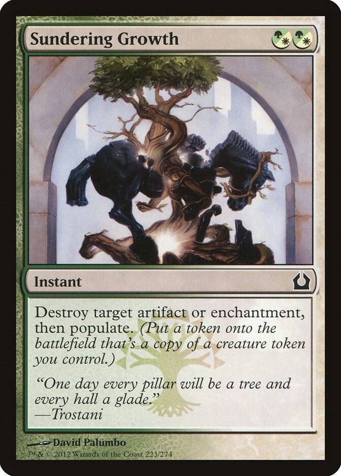 Sundering Growth 223/274 (Return to Ravnica)  | Good Games Cannington