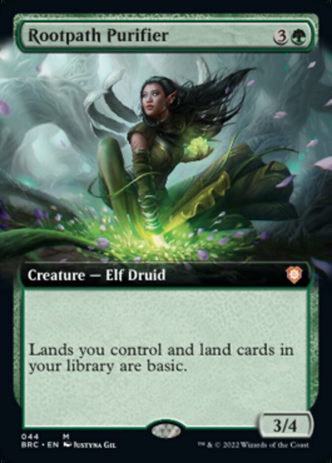 Rootpath Purifier (Extended Art) [The Brothers' War Commander] | Good Games Cannington