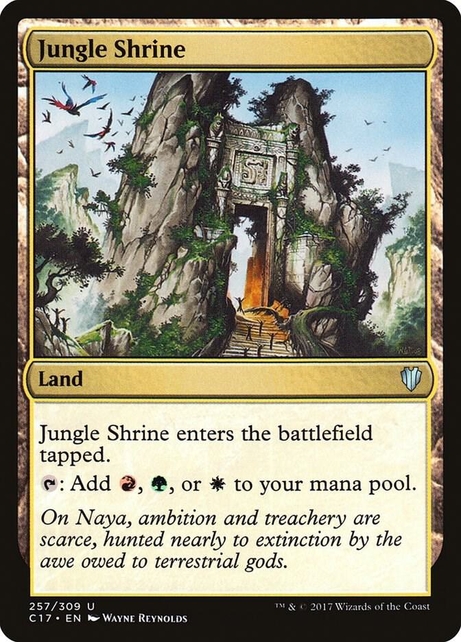 Jungle Shrine 257/309 (Commander 2017)  | Good Games Cannington