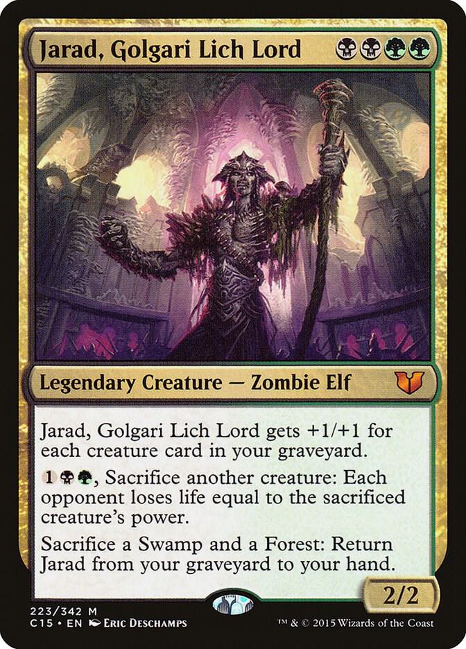 Jarad, Golgari Lich Lord 223/342 (Commander 2015)  | Good Games Cannington