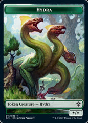 Hydra // Boar Double-Sided Token [Commander 2021 Tokens] | Good Games Cannington