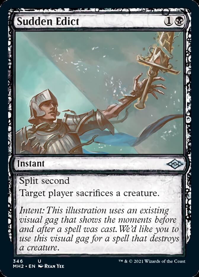 Sudden Edict (Sketch) [Modern Horizons 2] | Good Games Cannington