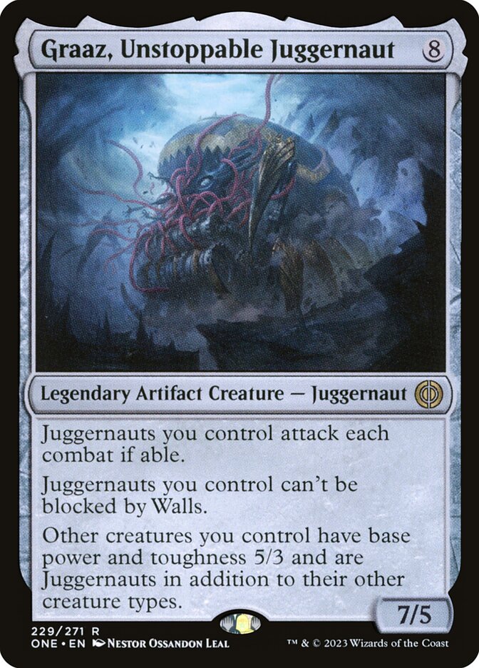 Graaz, Unstoppable Juggernaut 229/271 (Phyrexia: All Will Be One)  | Good Games Cannington