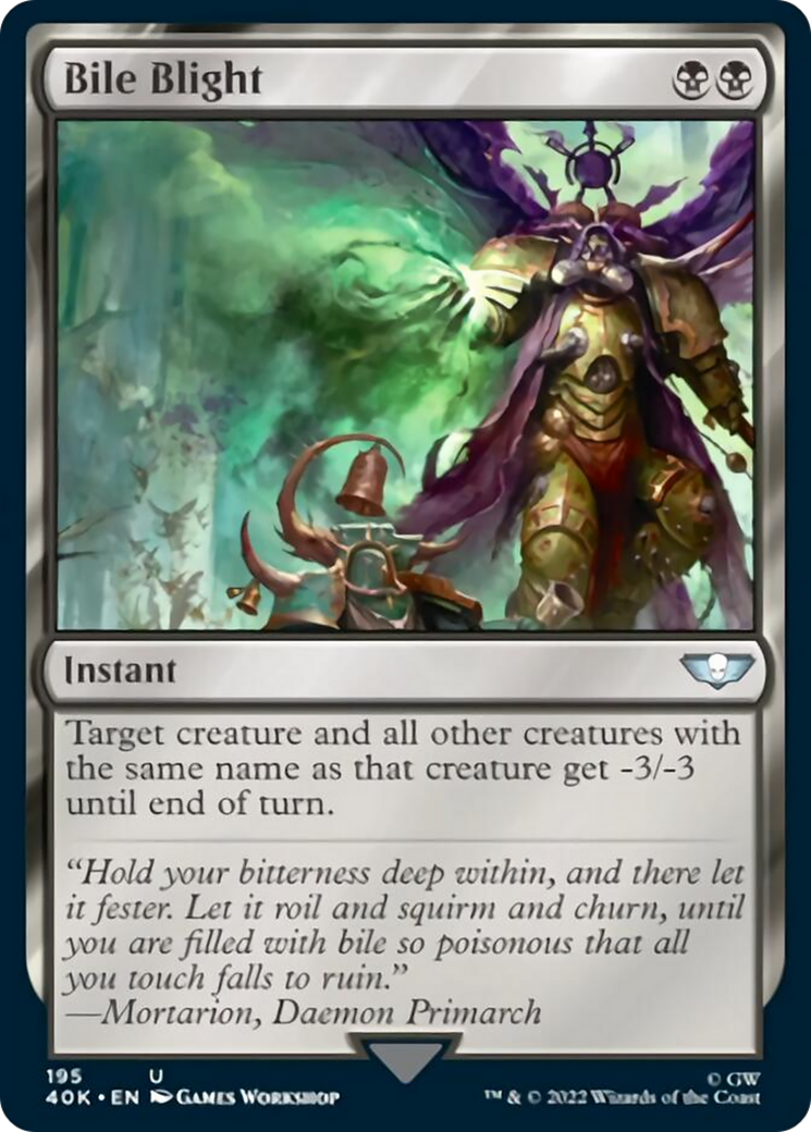 Bile Blight (Surge Foil) [Warhammer 40,000] | Good Games Cannington