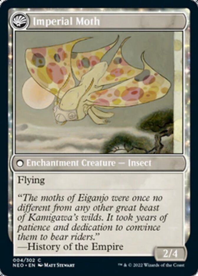 Befriending the Moths // Imperial Moth [Kamigawa: Neon Dynasty] | Good Games Cannington