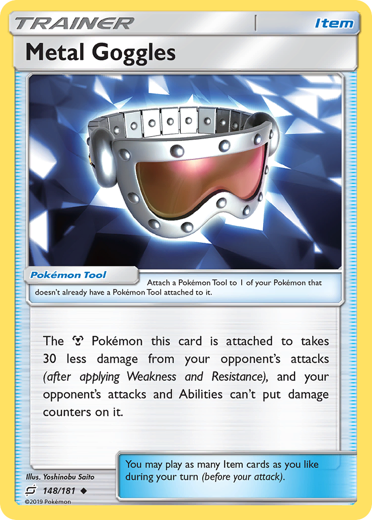Metal Goggles (148/181) [Sun & Moon: Team Up] | Good Games Cannington