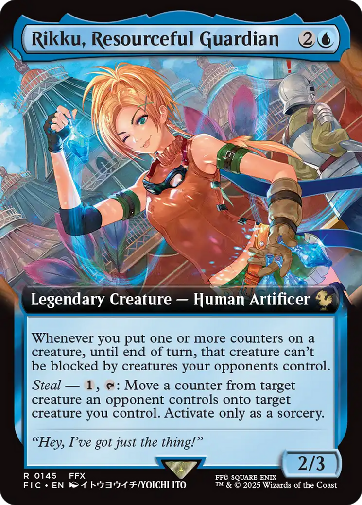 Rikku, Resourceful Guardian (Extended Art) [FINAL FANTASY Commander] | Good Games Cannington