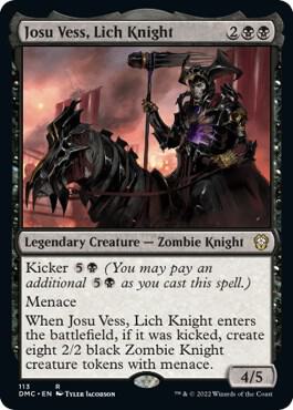 Josu Vess Lich Knight 113/50 (Commander: Dominaria United)  | Good Games Cannington