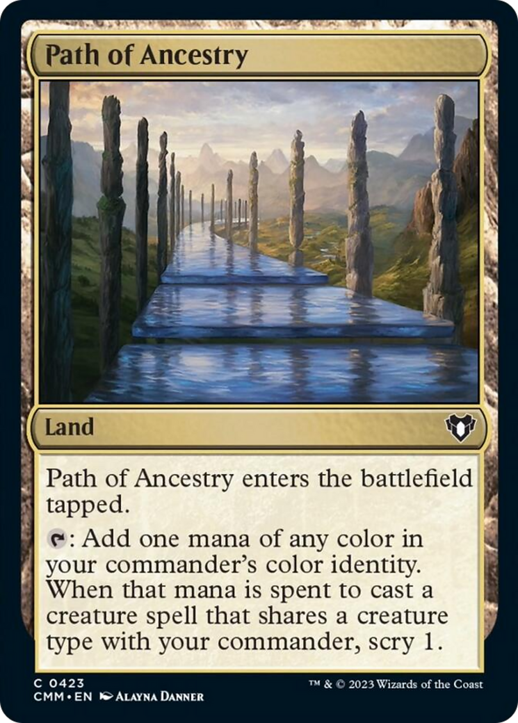 Path of Ancestry [Commander Masters] | Good Games Cannington
