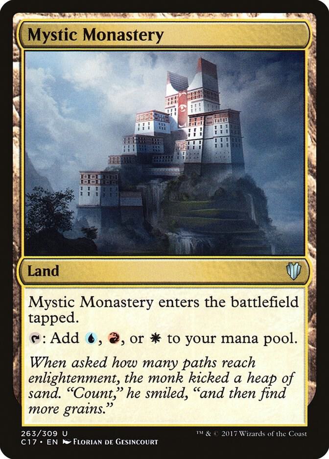 Mystic Monastery 263/309 (Commander 2017)  | Good Games Cannington
