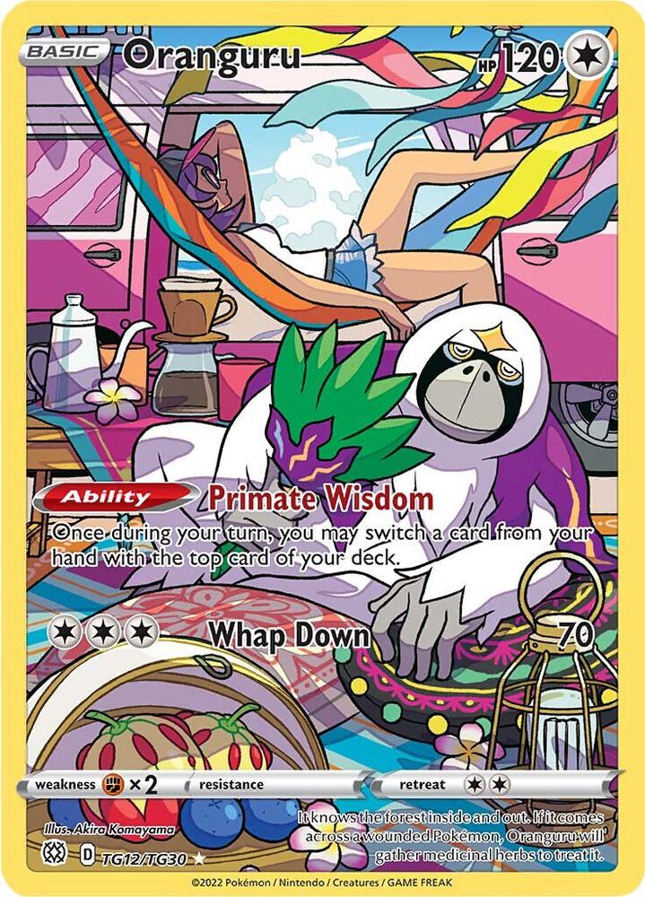 Oranguru TG12/TG30 (SWSH09: Brilliant Stars Trainer Gallery)  - Holofoil | Good Games Cannington