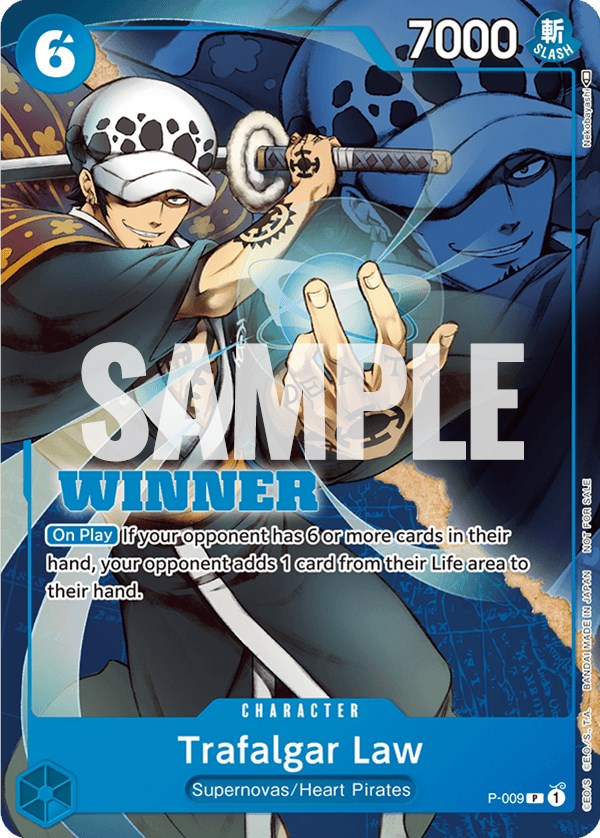 Trafalgar Law (P-009) (Winner Pack Vol. 1) [One Piece Promotion Cards] | Good Games Cannington