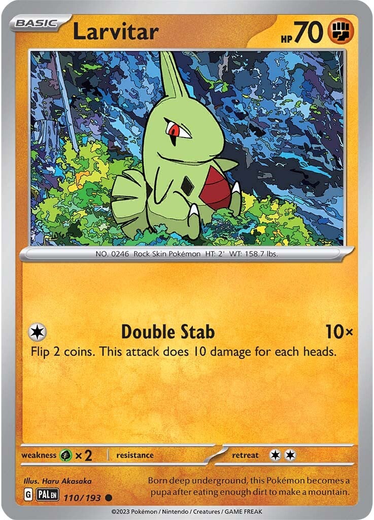 Larvitar (110/193) [Scarlet & Violet: Paldea Evolved] | Good Games Cannington