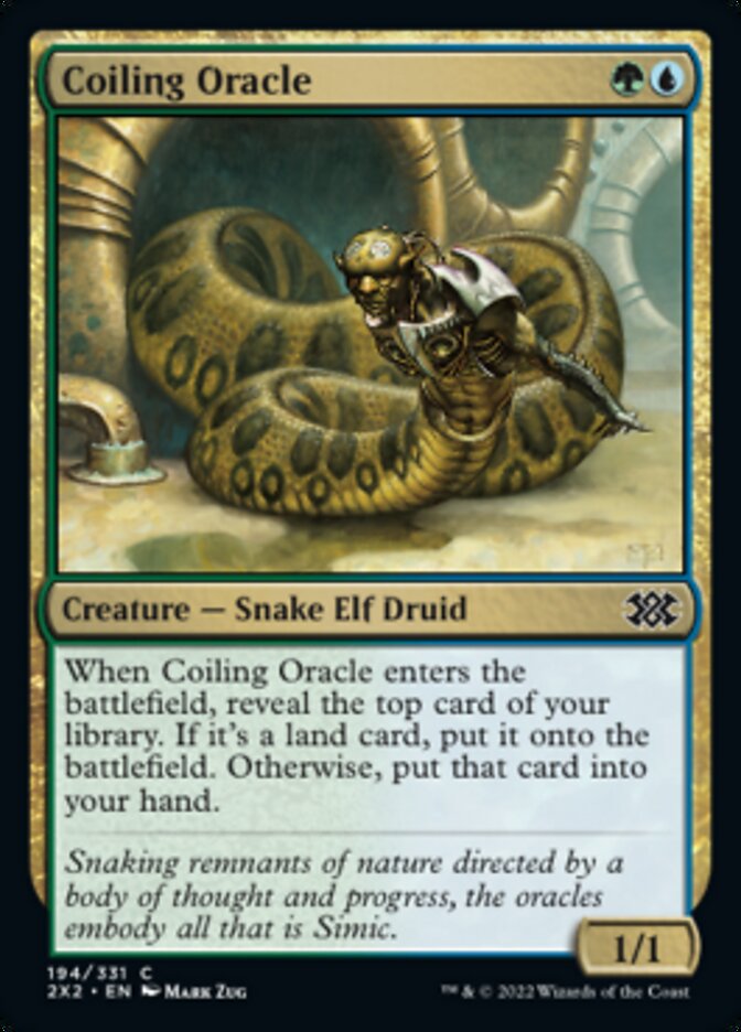 Coiling Oracle [Double Masters 2022] | Good Games Cannington