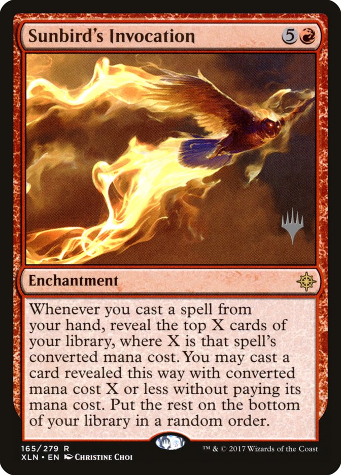 Sunbird's Invocation (Promo Pack) [Ixalan Promos] | Good Games Cannington