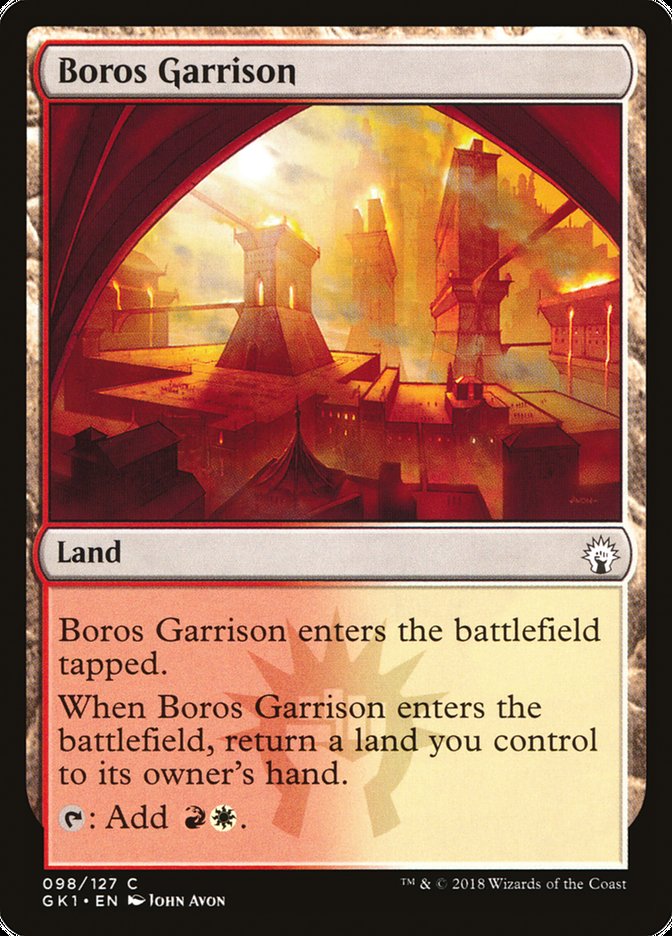 Boros Garrison [Guilds of Ravnica Guild Kit] | Good Games Cannington