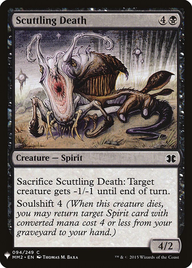 Scuttling Death [Mystery Booster] | Good Games Cannington