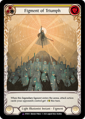 Figment of Triumph // Victoria, Archangel of Triumph (Marvel) [DTD011] (Dusk Till Dawn)  Cold Foil | Good Games Cannington