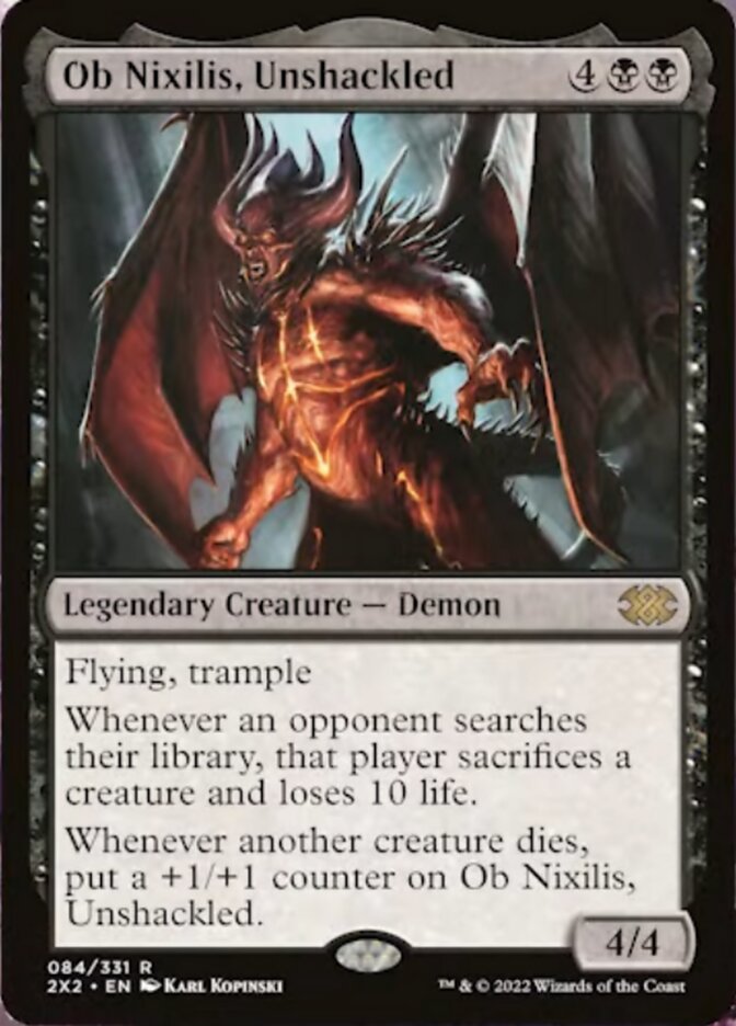 Ob Nixilis, Unshackled [Double Masters 2022] | Good Games Cannington