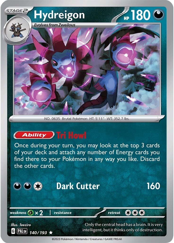 Hydreigon (140/193) [Scarlet & Violet: Paldea Evolved] | Good Games Cannington