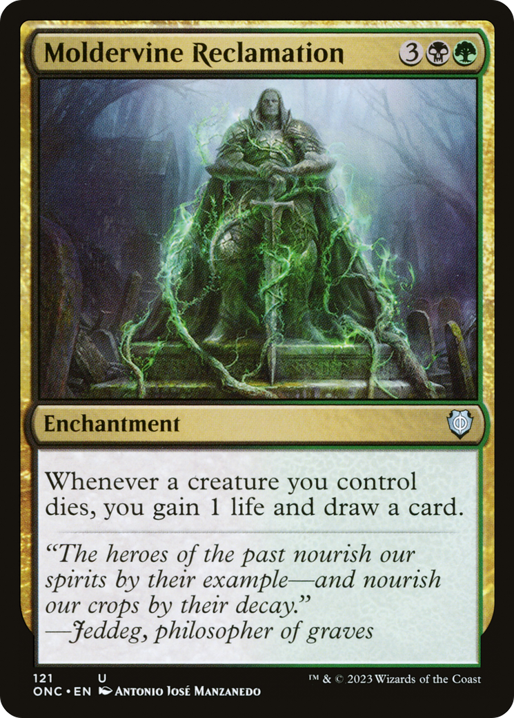 Moldervine Reclamation [Phyrexia: All Will Be One Commander] | Good Games Cannington