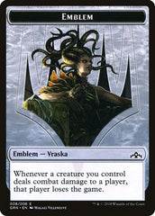 Vraska Emblem // Human Double-Sided Token [Challenger Decks 2020 Tokens] | Good Games Cannington