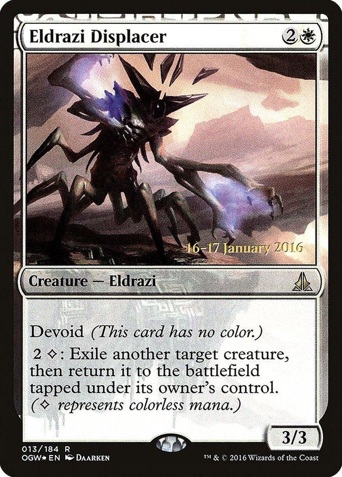 Eldrazi Displacer [Oath of the Gatewatch Prerelease Promos] | Good Games Cannington