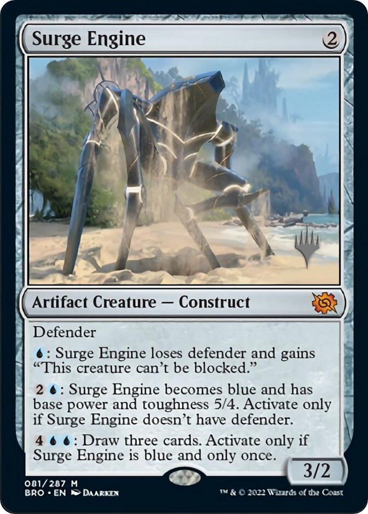 Surge Engine (Promo Pack) [The Brothers' War Promos] | Good Games Cannington