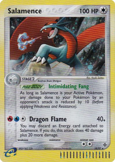 Salamence (19/97) (League Promo 2004) [League & Championship Cards] | Good Games Cannington