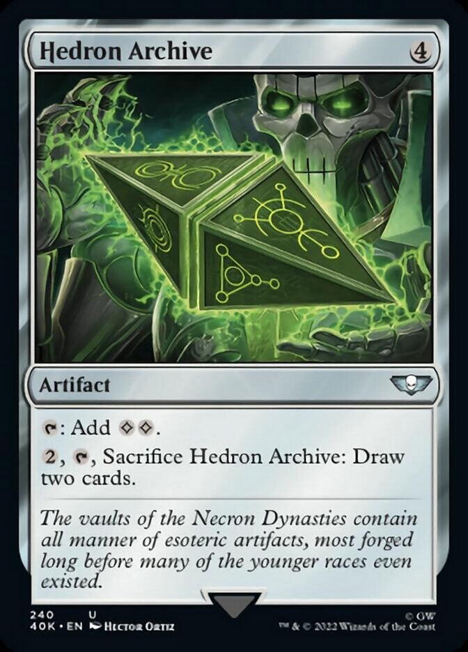Hedron Archive (Surge Foil) [Warhammer 40,000] | Good Games Cannington