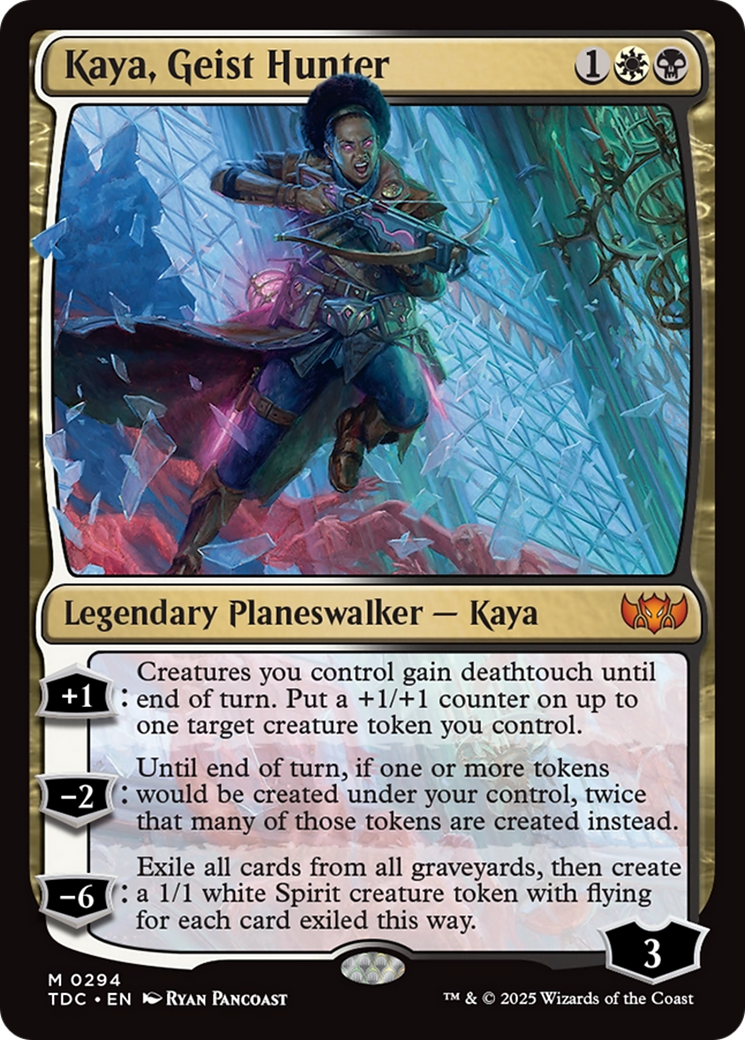 Kaya, Geist Hunter [Tarkir: Dragonstorm Commander] | Good Games Cannington